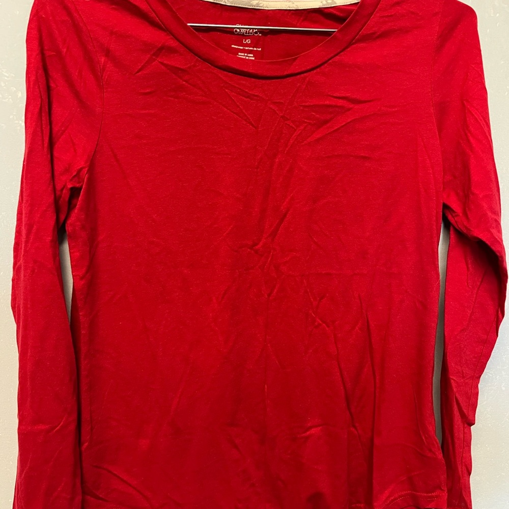 Gilligan and O’Malley Ladies Long Sleeve Shirt - Size Large